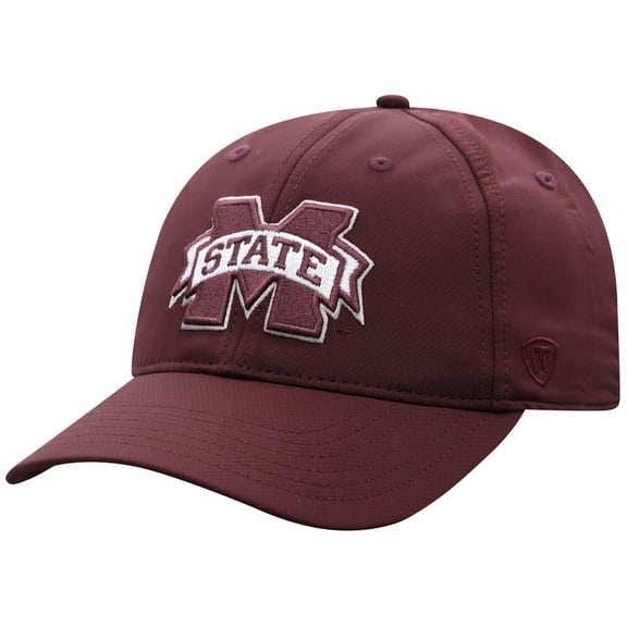 Men's-Top of the World  Maroon Mississippi State Bulldogs Victory Trainer Adjustable Hat