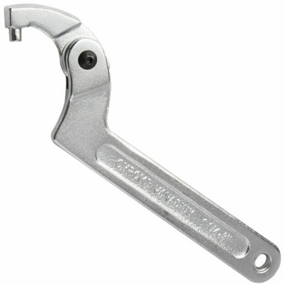 Adjustable articulated lug wrenches for slotted nuts 32-76mm, 1 item