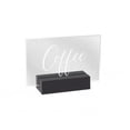 thumbnail image 1 of Cal Mil 22336-4-13 3.5 x 1 x 2.5 in. Gluten Free Signage - Black, 1 of 1