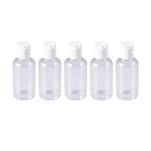 WEUVEB 10Ud Transparentes Portátiles Para Champú, Loción Y De Cuidado Personal