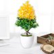 thumbnail image 4 of Decoración del hogar, decoración de habitaciones, decoración de paredes, ramo de flores de simulación, arreglo floral para mesa de sala de estar, decoración de flores, jarrón de plástico en maceta, pl, 4 of 6