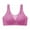 Purple, variant on Push Up Lace Bra for Women Comfort Cotton Bralette Wireless Support Sexy Lingerie Full Coverage Bra Plus Size Wide Strap Everyday Bars Gathering and Breathable Underwear