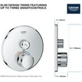 thumbnail image 6 of Grohe 29 136 Grohtherm Single Function Thermostatic Valve Trim Only - Nickel, 6 of 7