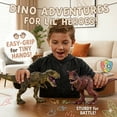 thumbnail image 6 of 6Pcs Jumbo Dinosaur toys for boys 3-6 years, Realistic  Dino Action Figure Set with Movable Jaw, Durable Dino Playset for Birthday Dinosaur Lovers Birthday, 6 of 11
