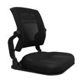thumbnail image 1 of Silla de piso plegable ortopédica HIHIP con soporte para la espalda, negra, 1 of 9