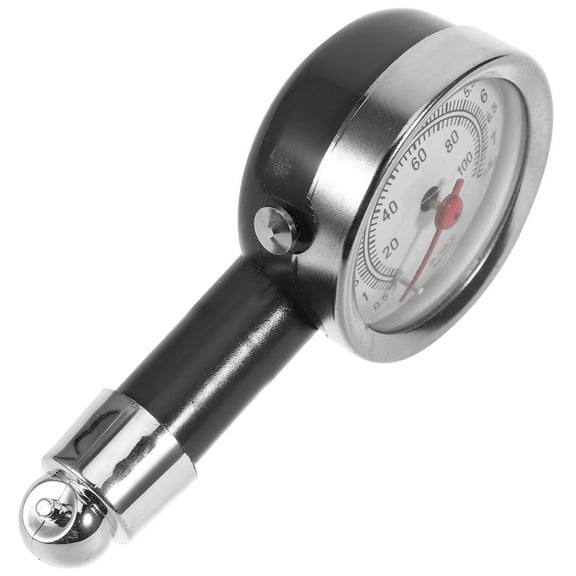 SOPOTUTU ATV Tire Pressure Gauge Straight Shape Tire Pressure Meter 1Pcs for Drivers