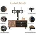 Modstyle 3in1 TV Stand with Mount, Swivel TV Console for 32