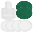 thumbnail image 4 of VERDANVERSE Convenient Hockey Pusher Ice Hockey Replacement Pusher Lint Cloth White 1 Set, 4 of 8