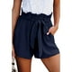 thumbnail image 1 of Txlixc Pantalones cortos sueltos casuales de verano para mujer Pantalones cortos elásticos de cintura alta con cordones a la moda Txlixc Sexy, 1 of 4