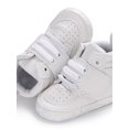 thumbnail image 5 of HOTWINTER Baby Girls Boys Shoes Soft Sole High Top Sneaker Anti-Slip Sole Newborn Infant First Walkers, 5 of 7
