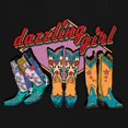 thumbnail image 3 of Dazzling Girl T-Shirt Blessed and Lucky Cowgirl Cute South Vintage Retro American Heritage Tradition Women's Tee, 3 of 7