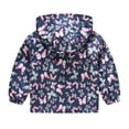 thumbnail image 3 of ATOGUTA Winter Jackets for Boys Waterproof Hooded Boys Girls Fall Jackets Lightweight Jackets Navy, Size 2T-8, 3 of 5