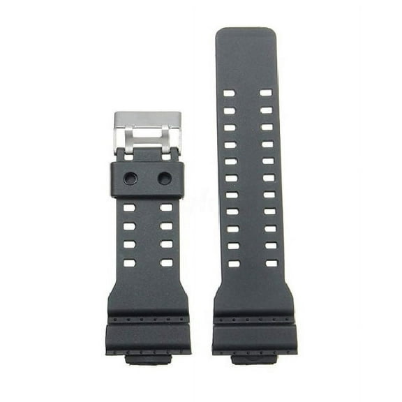 Replacement WATCH STRAP to fit 10347688 CASIO G-SHOCK GA-100 G8900 Black Rubber Resin New Replacement