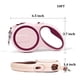 thumbnail image 4 of Correa retráctil de nailon resistente para perros pequeños y medianos de 3/5 m, extensible automáticamente, para pasear., 4 of 6