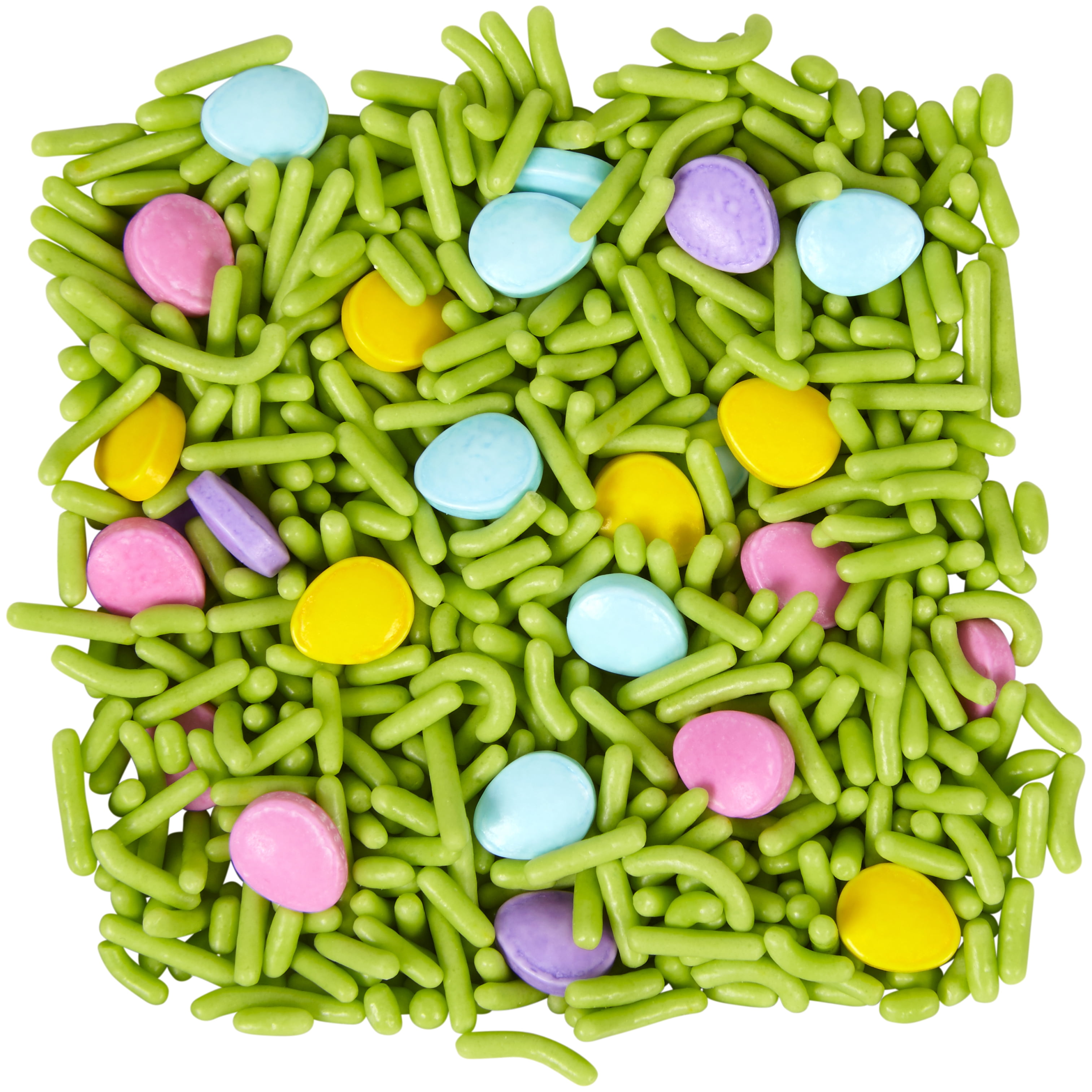 Wilton Easter Eggs with Grass Mix Sprinkles, 2.5 oz.