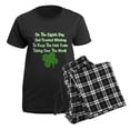 thumbnail image 5 of CafePress - Irish Whiskey Women's Dark Pajamas - Women's Short Sleeve Print T-Shirt and Pants Dark Cotton Pajama Set, 5 of 7