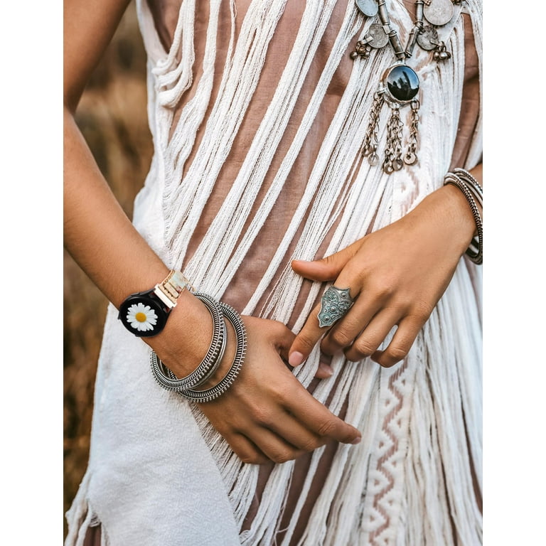 正規品 Boho Wearlizer Stone 6 Watch Galaxy with Compatible Bracelet アクセサリー