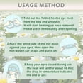 thumbnail image 5 of Heating Eye Mask for Relieving Eye Fatigue and Relaxing – Disposable, Self-Heating Mask for Dry Eyes and Stress Relief, 10 Pack, 5 of 6