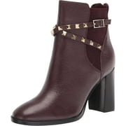 NINE WEST Womens Donda Ankle Boot 7 Bordeaux