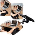 thumbnail image 6 of ZUARFY Attachable Armrest Pad Desk Computer Table Arm Support Mouse Pads Arm Wrist Rests Chair Extender Hand Shoulder Protective Mousepad, 6 of 9