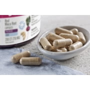 Organic Premium Raw Red Maca Capsules - Vegan - 750 mg - 200 ct