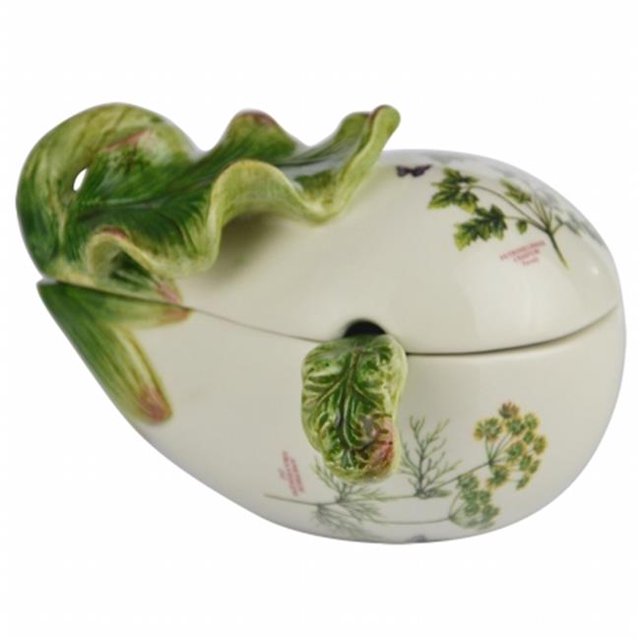 Kaldun and Bogle WFC00108 Herb Decaled Egg Plant Box With Spoon