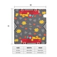 thumbnail image 4 of Vsdgher Red Pickup Truck With Pumpkins Mailbox Cover Magnetic Mailbox Wraps Post Letter Box Cover for Garden Yard Home Decor 2 Sizes-25.5x21 in, 4 of 8