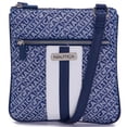 thumbnail image 1 of Bandolera Nautica Lakeside Signature Jaquard Indigo para mujer, 1 of 6