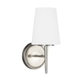 thumbnail image 2 of Sea Gull Lighting 4140401-962 Driscoll 1-Light Wall / Bath in Brushed Nickel, 2 of 2