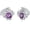 02-Feb, variant on Dragon Earrings Sterling Silver Stud Hypoallergenic Birthstone Crystal Dragon Earrings for Women