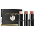 thumbnail image 2 of EGNMCR Blush Repairing Stick 3 Sets Of Three-dimensional Decoration Highlight Shadow Powder Blusher Pen Multi-function Makeup Stick 18 A canmake, 2 of 2