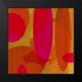 thumbnail image 2 of Mountain, Ricki 20x20 Black Modern Framed Museum Art Print Titled - Warm Ellipses II, 2 of 5