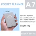 thumbnail image 2 of QJUHUNG Daily Planner 2025 Planner Calendar Weekly Agenda Organizer Daily Schedule Notepad Appointment Book Planner for Weekly Monthly, 2 of 2