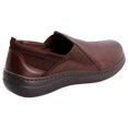thumbnail image 2 of Mocasin Mujer Flexi Confort Piel Vestir Comodo Ligero Casual cafe 23.5 Flexi 110303, 2 of 4