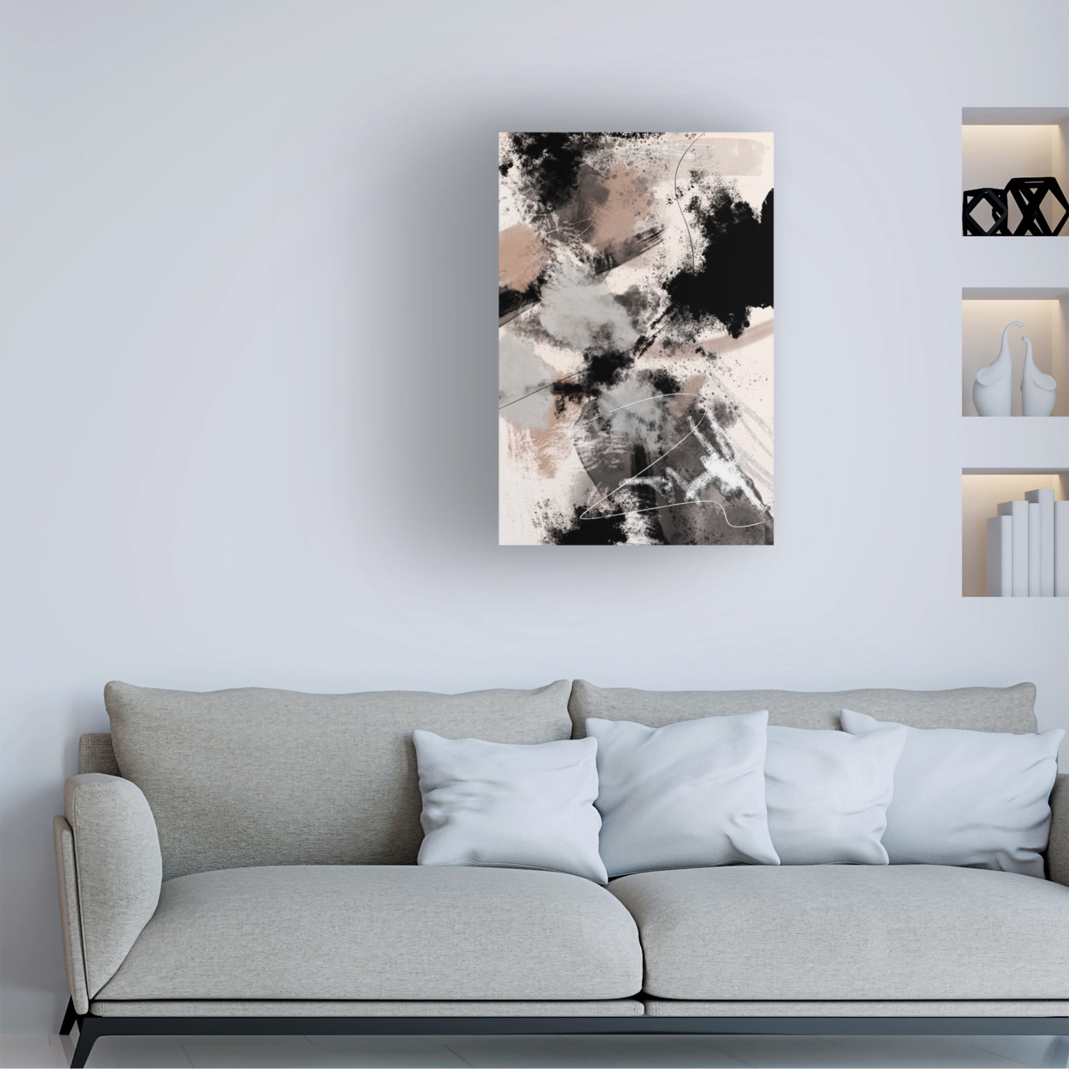 Pictufy Studio II 'Splash Storm' Canvas Art - 22 x 32 Inches