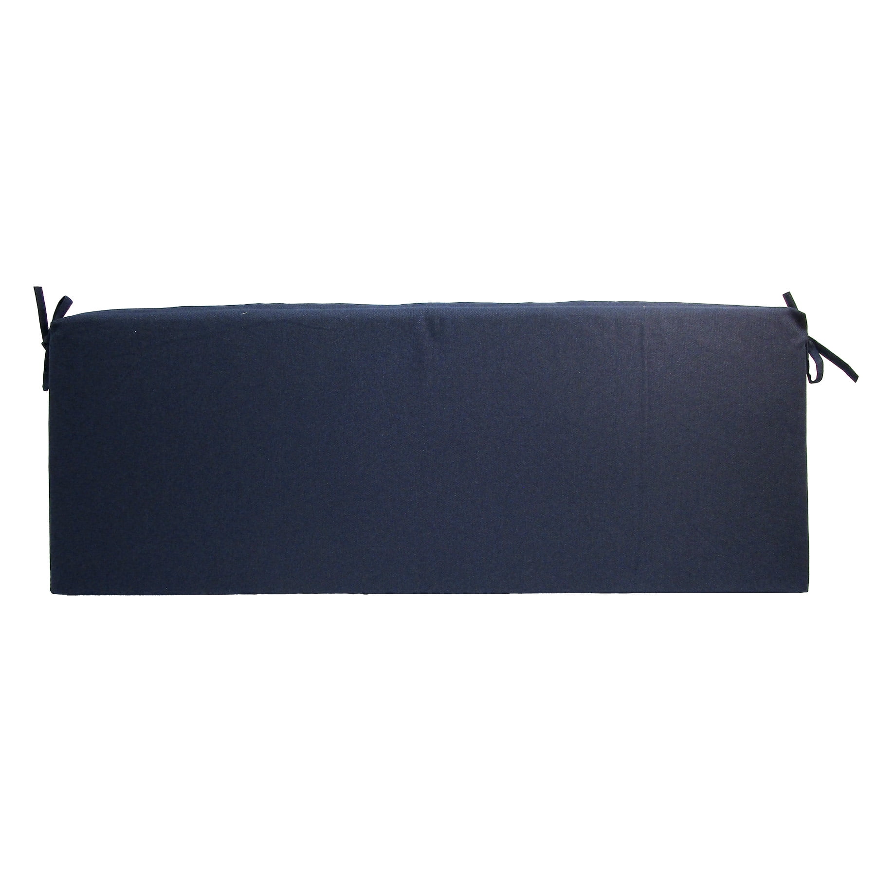 Better Homes & Gardens 48" x 18" Premium Outdoor Bench Seat Cushion, 1-Piece, Navy