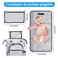 thumbnail image 2 of Pañalera Belug Mochila Para Bebe Impermeable Cambiador Mochila 3pz Gris, 2 of 5