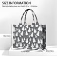 thumbnail image 3 of Large Capacity Tote Bag,Halloween Ghosts Bats and Eyes Handbag Fashion Luxury Tote Bag,15.7"x13"x 5.1" Inches,Laptop Compatible, 3 of 6