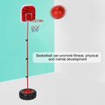 thumbnail image 3 of Peahefy Panneau Arrière de Basketball Portable, Support de Basketball pour Enfants, Panneau Arrière de Basketball pour Enfants à Hauteur Réglable pour Sports de Plein Air 1,52 m, 3 of 8