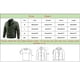 thumbnail image 4 of Chaquetas Hanzidakd para hombre, abrigos de invierno y otoño, manga larga, color liso, cuello alto, bolsillo con cremallera completa, ligeras, gabardinas holgadas, cárdigan informal, tops, negro, XXL, 4 of 4