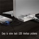 thumbnail image 3 of Adaptador Hub Multi Usb Splitter Usb Hub Aluminio 4 Puertos Usb 3.0 Aleación De Aluminio Hub Methold EL012002-00, 3 of 5