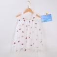 thumbnail image 1 of Robe Sans Manches Brodée Florale pour Filles Tout-Petits pour Fête de Vacances Danse, 1 of 3