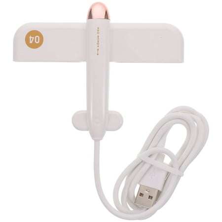 

NUOLUX 4 USB 2.0 1 to 4 Creative Airplane Design Multi-function Charger Converter Extension Line Expansion Multi-port HUB Hub (White)