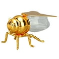 thumbnail image 1 of Honey Jar, Bee Shaped Glass Honey Pot Exquisite Decorative Bee Figurine Honey Dispenser Kitchen Spice Jar Honey Containers for Home Hotel Restaurant Store Honey Syrup Jam, 1 of 7