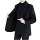 thumbnail image 2 of Ceisia Men's Slim Notched-Lapel Faux-Wool Casual Polyester Blazer Gift, 2 of 9