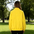 thumbnail image 5 of Women's Sun Protection Jackets Sunscreen High Neck Long Sleeve Elastic Hem Quick-drying Zipper Solid Color Outdoor Workout Tops S-2XL, 5 of 9