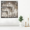 thumbnail image 3 of Ready2HangArt Christmas Joy to World Textual Canvas Wall Art, 3 of 4