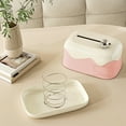 thumbnail image 4 of Tumotour Tissue Case Cover Organizer Reusable Decorative Tissue Dispenser Tissue Case For Vanity Tabletop Living Room Car, 4 of 6