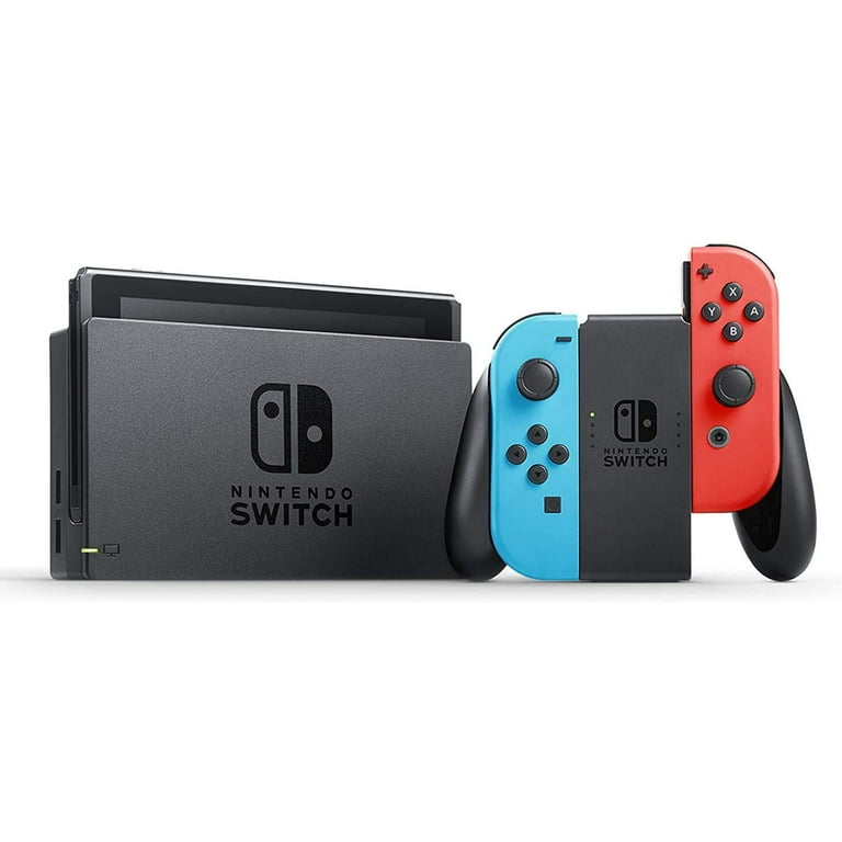 Nintendo Switch 32GB, Neon Blue/Red Joy-Con, 6.2