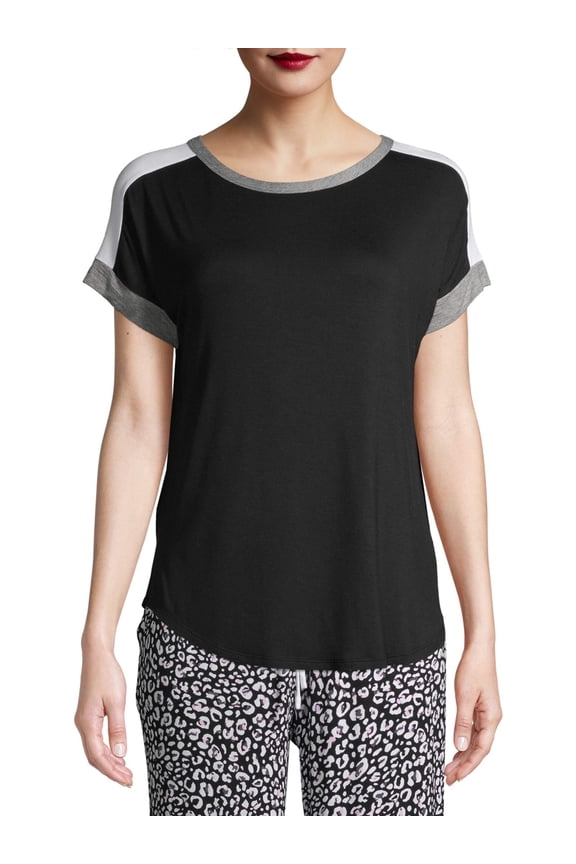 Women's and Women's Plus Short Sleeve Pajama Top